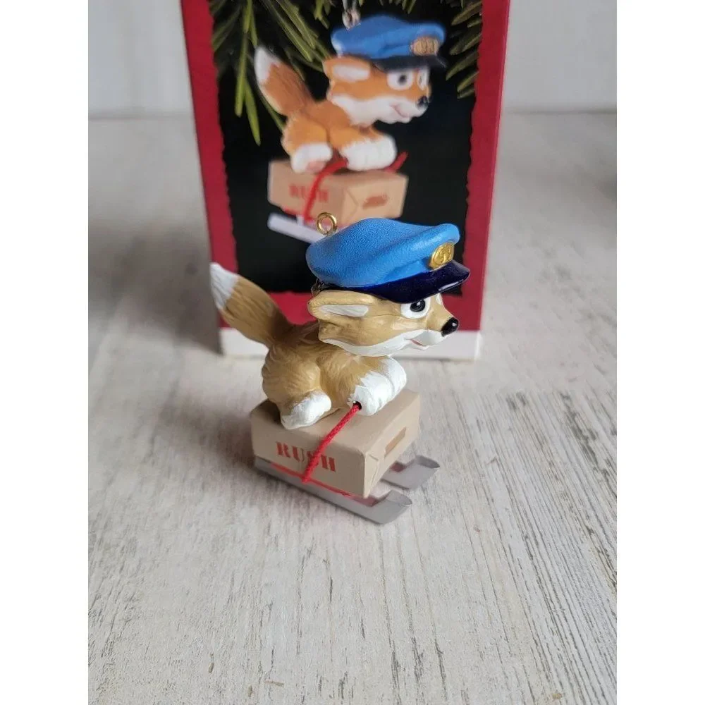 Hallmark quick as a fox 1993 ornament Xmas